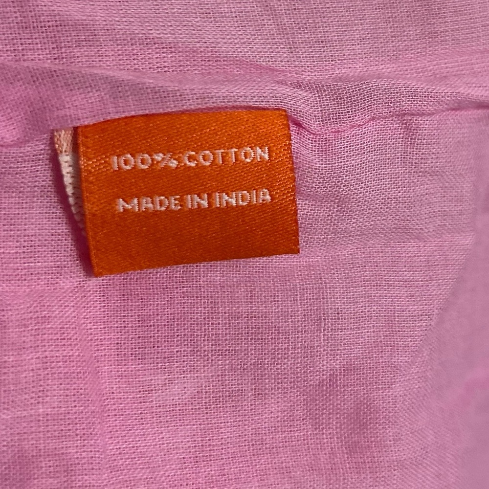 ⭐️OLIPHANT ruffle collar button maxi dress in pink Carolina. Size medium!⭐️ - Picture 6 of 7